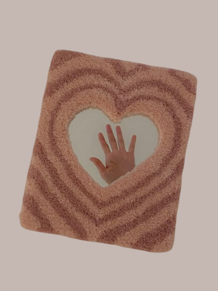 Peach Rug Mirror
