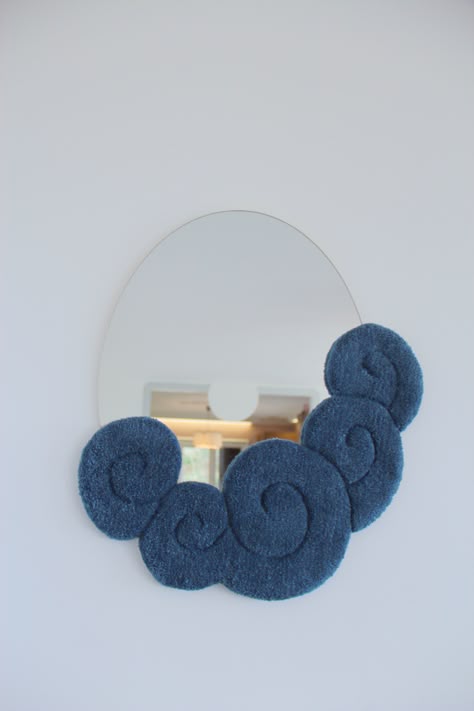 Swirl Rug Mirror
