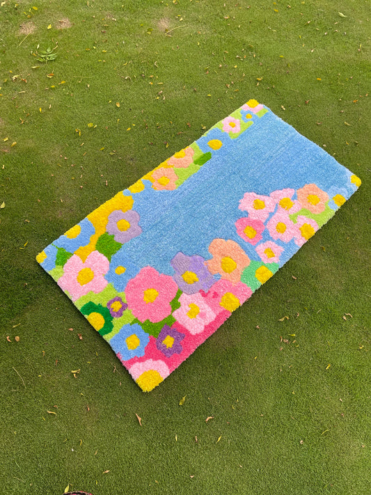 Floral Rug Runner