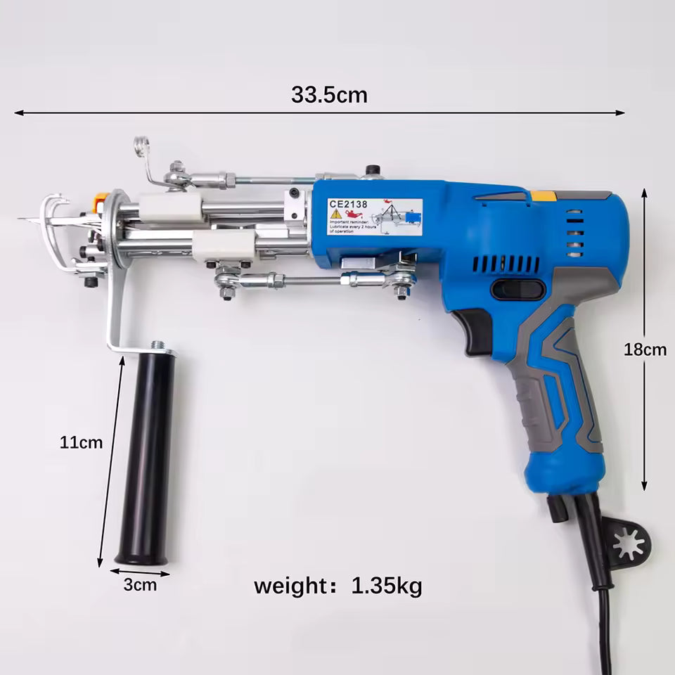 AK-V Electric tufting machine 2 in 1 Carpet Weaving Machine hand tufting gun cut pile rug carpet hand tufted gun for rug carpet