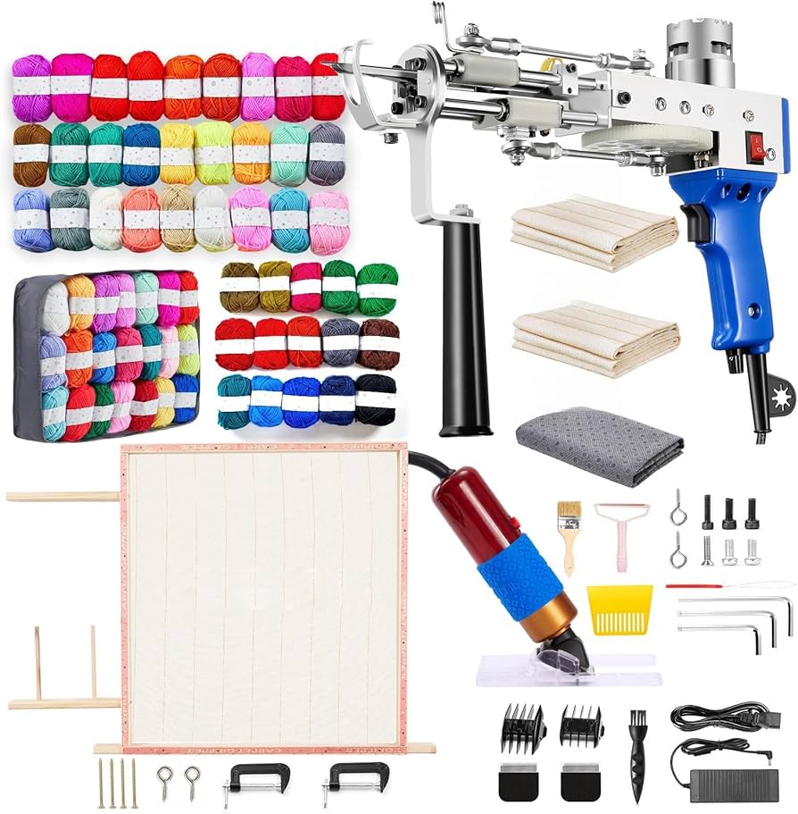 Tufting Starter Kit – Cut & Loop (Studio Setup)