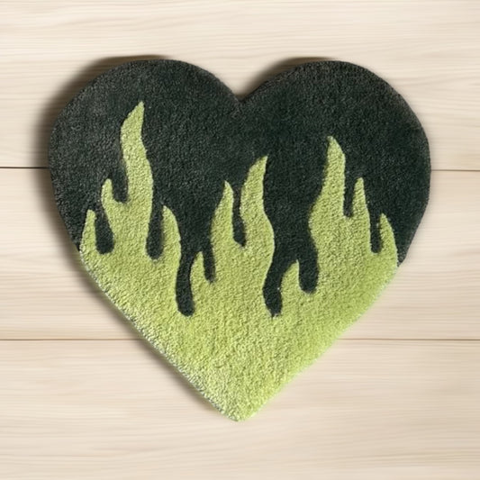 Heart Flame Rug