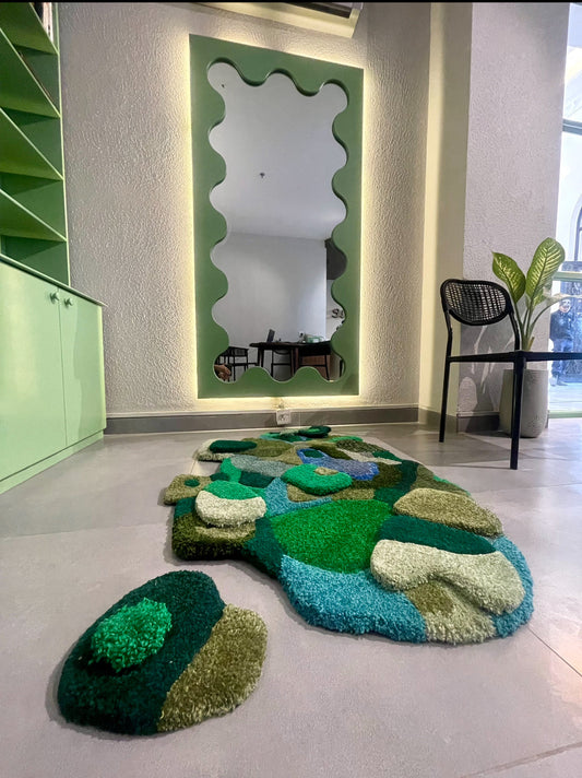 Moss Rug for room