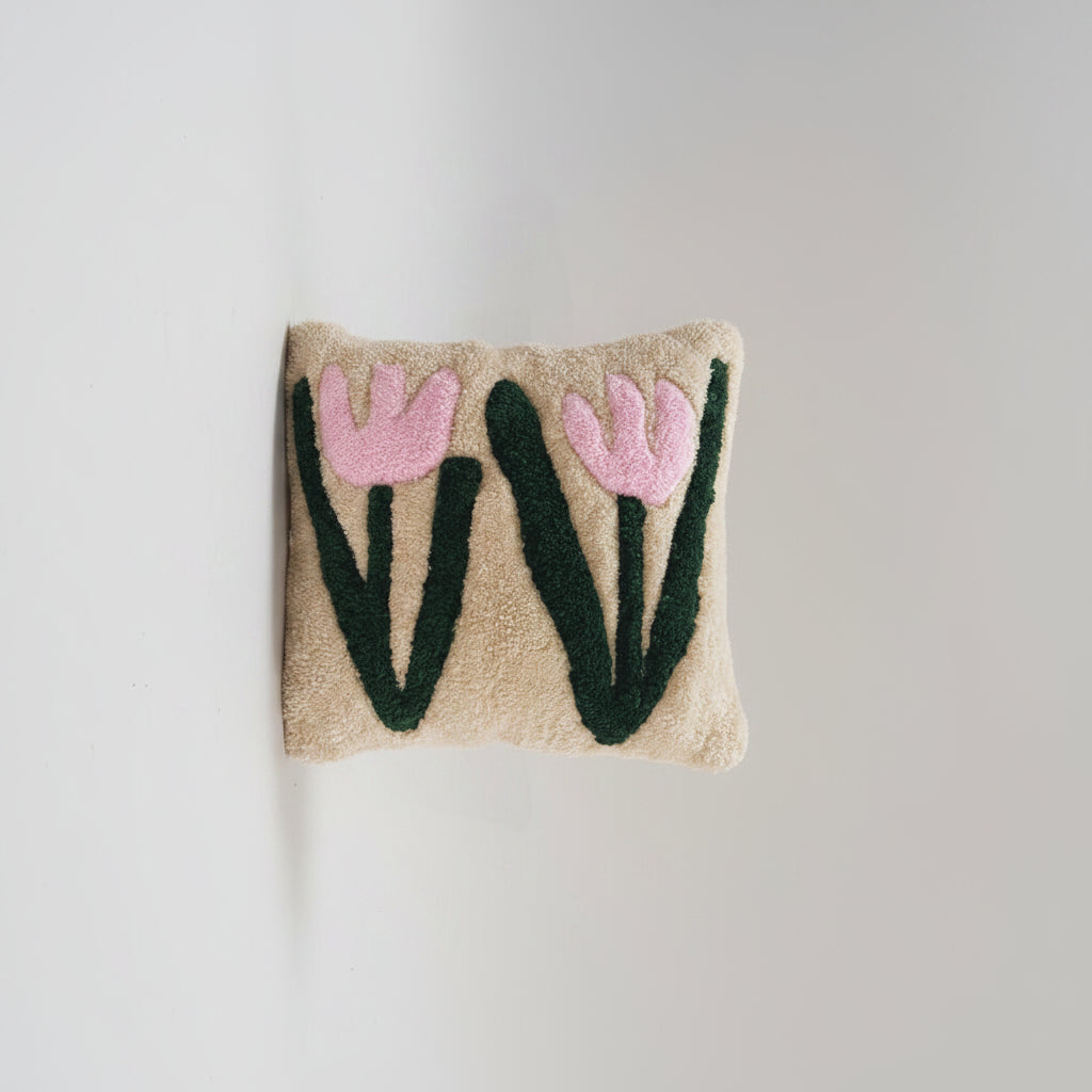 Floral Rug Cushion