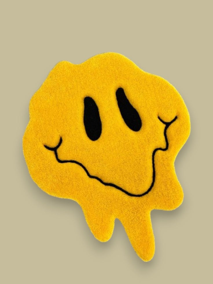 Trippy Smiley rug