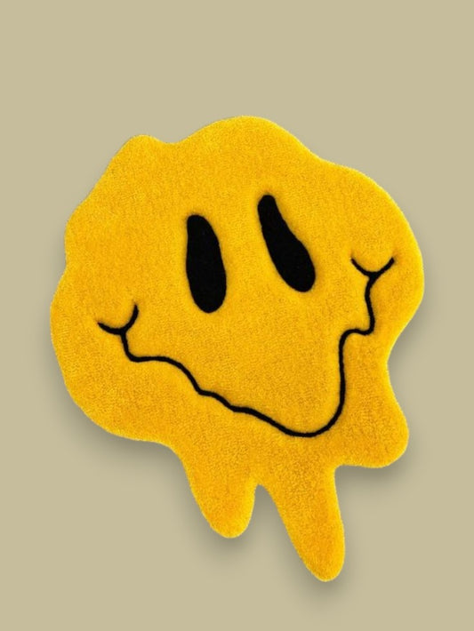 Trippy Smiley rug